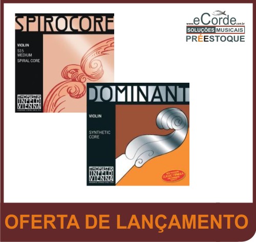 Set Montado Para Violino - SPIROCORE + DOMINANT