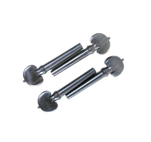4 Cravelhas para Violino 4/4 - Rosewood Luxo Pontuadas