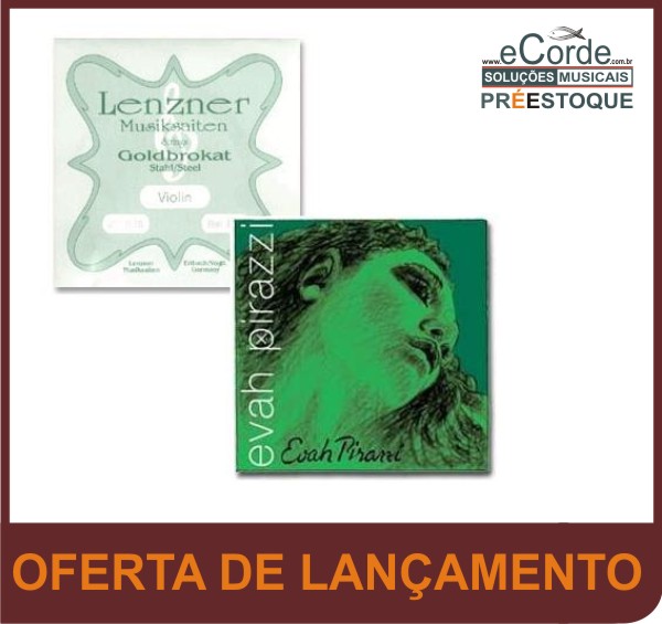 Set Montado Para Violino - EVAH PIRAZZI + LENZNER GOLDBROKAT