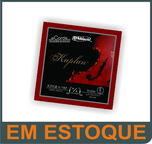 Corda M� VIOLINO -  KAPLAN GOLDEN PLATED