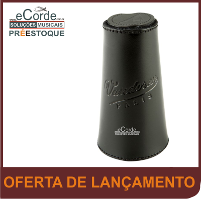 Tampa Boquilha Vandoren Leather - Couro - Clarineta Bb