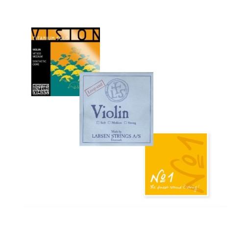 Set Montado Para Violino - VISION TITANIUM + LARSEN + N.01
