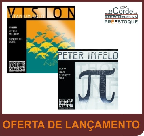 Set Montado Para Violino - VISION TITANIUM + PETER INFELD
