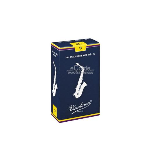 Caixa de Palhetas Vandoren Traditional - Sax Alto